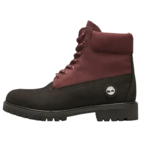 6-Inch Premium Waterproof “Burgundy Zwart”