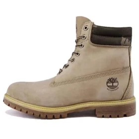 6-Inch Premium Waterproof Laarzen met brede pasvorm “Off White Nubuck”
