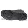 6-Inch Premium Waterproof Laarzen met brede pasvorm “Zwart Nubuck Logo”