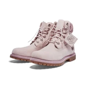 6-Inch Premium Waterproof Lt “Pink Nubuck Velvet”