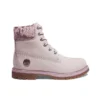 6-Inch Premium Waterproof Lt “Pink Nubuck Velvet”