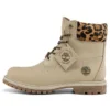 6-Inch Safari Cheetah Waterdichte Laarzen “Ivory Nubuck”