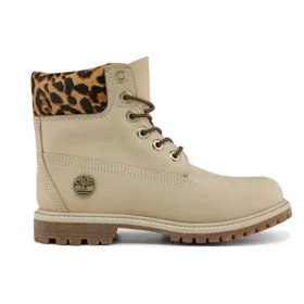 6-Inch Safari Cheetah Waterdichte Laarzen “Ivory Nubuck”