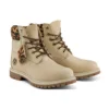 6-Inch Safari Cheetah Waterdichte Laarzen “Ivory Nubuck”