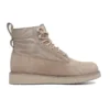 6-Inch Vibram-laarzen van leer en stof “Taupe”