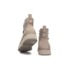 6-Inch Vibram-laarzen van leer en stof “Taupe”