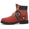 6 inch waterdichte laarzen “Dark Red Nubuck”