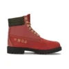 6 inch waterdichte laarzen “Dark Red Nubuck”