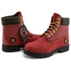 6 inch waterdichte laarzen “Dark Red Nubuck”
