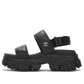 Adley Way Backstrap Sandalen “Zwart”