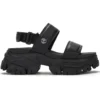 Adley Way Backstrap Sandalen “Zwart”