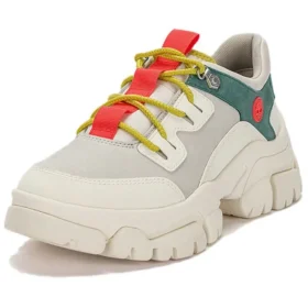 Adley Way lage vetersneakers “White”
