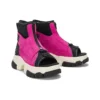 Adley Way Peep Toe laarzen “Very Berry”