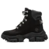 Adley Way Sneakerlaars “Zwart Nubuck”