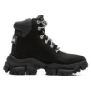 Adley Way Sneakerlaars “Zwart Nubuck”