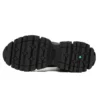 Adley Way Sneakerlaars “Zwart Nubuck”