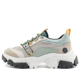Adley Way Sneakers “Wit nubuck en grijs”