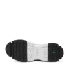 Adley Way Sneakers “Wit nubuck en grijs”