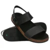 Amalfi Vibes 2-bandensandalen “Zwart”