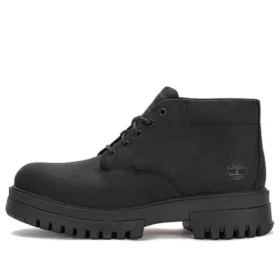 Arbor Road waterdichte chukka-laars “Zwart Full Grain”