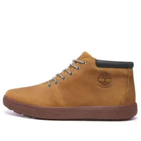 Ashwood Park Mid waterdichte leren chukka-laarzen “Bruin”