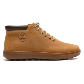 Ashwood Park Mid waterdichte leren chukka-laarzen “Bruin”
