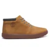 Ashwood Park Mid waterdichte leren chukka-laarzen “Bruin”