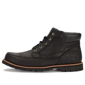 Attleboro Premium Chukka-laars “Zwart Full Grain”