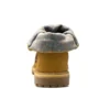 Authentic Waterproof Roll-Top laarzen met bloemenprint “Wheat Grey”