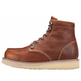Barstow 6-Inch werklaarzen met zachte neus “Rust”