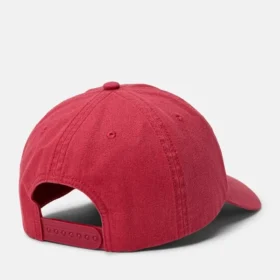 Baseballpet met geweven patch
