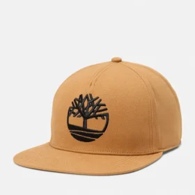 Baseballpet met platte klep
