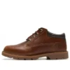 Basic leren waterafstotende Oxford-schoenen “Bruin”