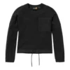 Bold Beginnings Mix Media Creneck Sweater “Zwart”