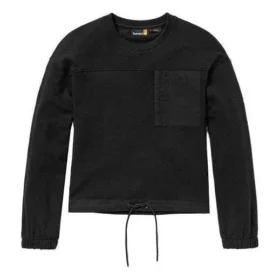 Bold Beginnings Mix Media Creneck Sweater “Zwart”