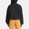 Bold Beginnings Mix Media Creneck Sweater “Zwart”