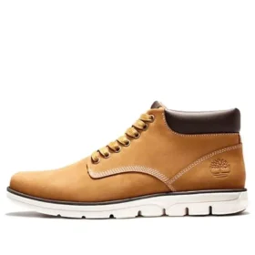 Bradstreet leren chukka-laars “Tarwe”
