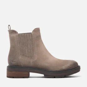 Brimfield Mid Chelsea-laarzen voor dames – Bruin suède