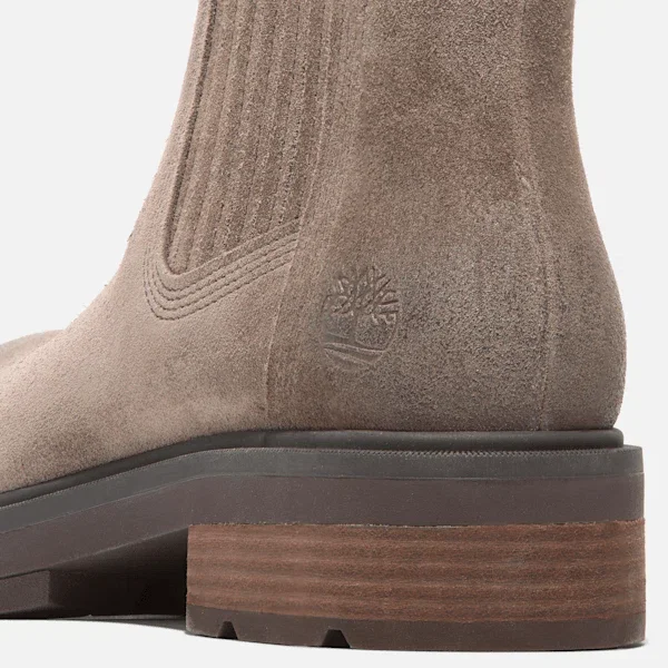 Brimfield Mid Chelsea-laarzen voor dames – Bruin suède Brimfield Mid Chelsea-laarzen voor dames – Bruin suède