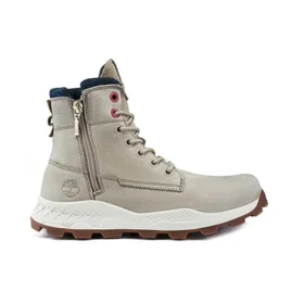 Brooklyn laarzen met rits aan de zijkant “Beige Nubuck”