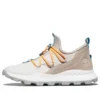 Brooklyn leren en stoffen Oxford-sneakers “Light Beige Mesh”