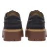 C.F. STEAD Indigo Suede Stone Street Platform Schoenen “Dark Blue Suede”