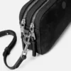 Camera-tas van generfd leer Camera-tas van generfd leer