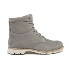 Campton 6-Inch waterdichte laarzen “Grijs nubuck”