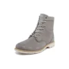 Campton 6-Inch waterdichte laarzen met brede pasvorm “Grey Nubuck”