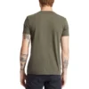 Casual heren shirt met ronde kraag, groen
