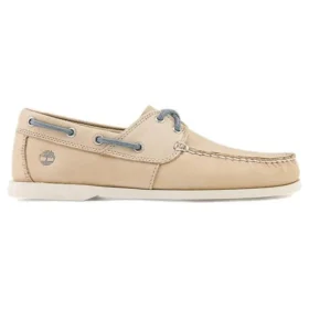 Cedar Bay bootschoenen “Lichtbeige nubuck”