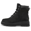 Cheyenne Valley Mid Wide Fit-laarzen “Zwart Nubuck”