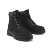 Cheyenne Valley Mid Wide Fit-laarzen “Zwart Nubuck”
