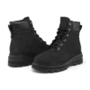 Cheyenne Valley Mid Wide Fit-laarzen “Zwart Nubuck”